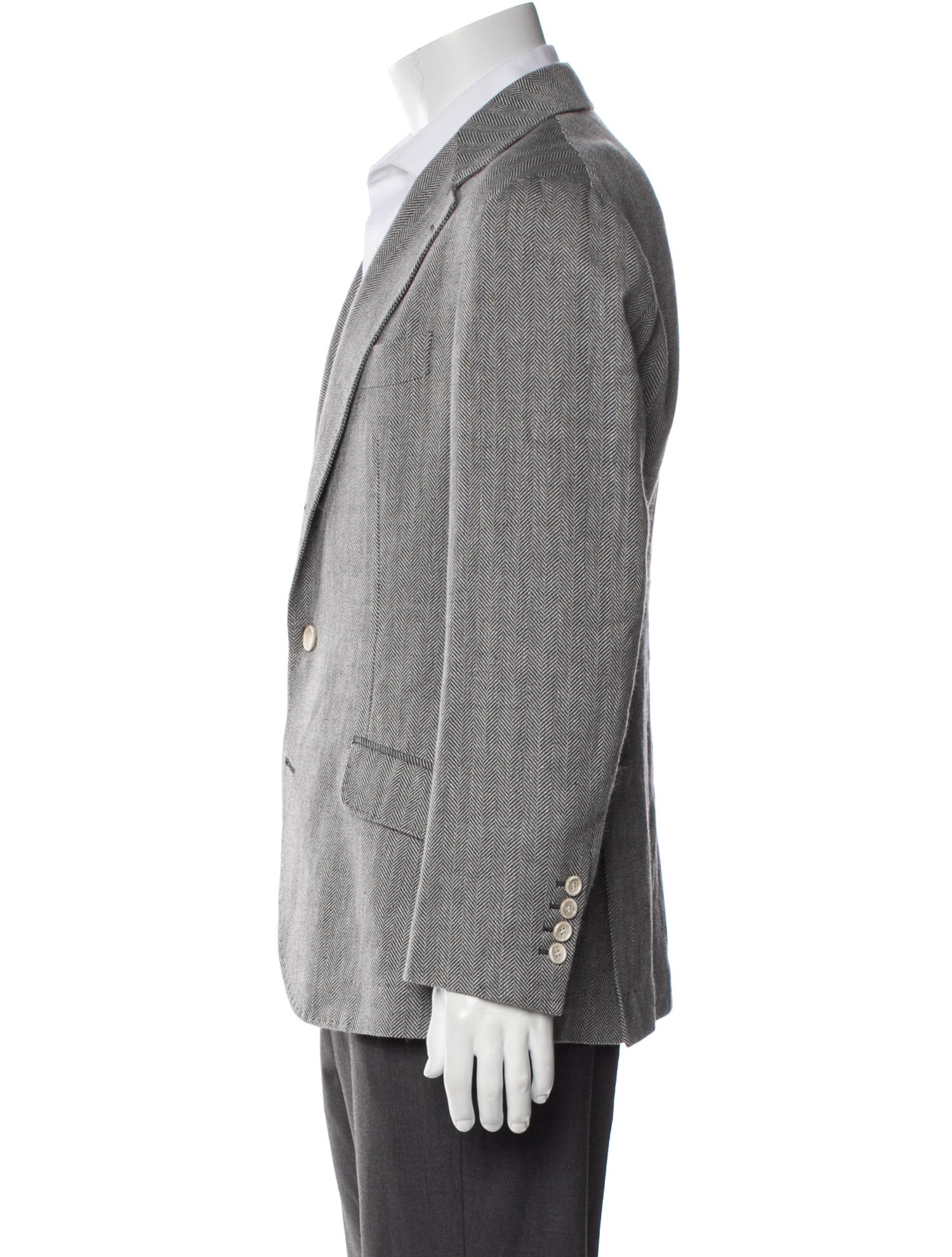 Brunello Cucinelli Merino Wool Peacoat