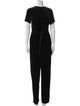Brunello Cucinelli Velvet Crew Neck Jumpsuit