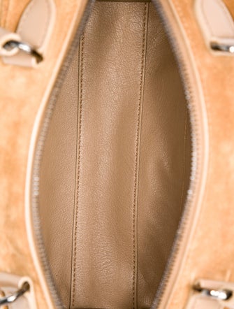 Brunello Cucinelli Suede Top Handle Bag