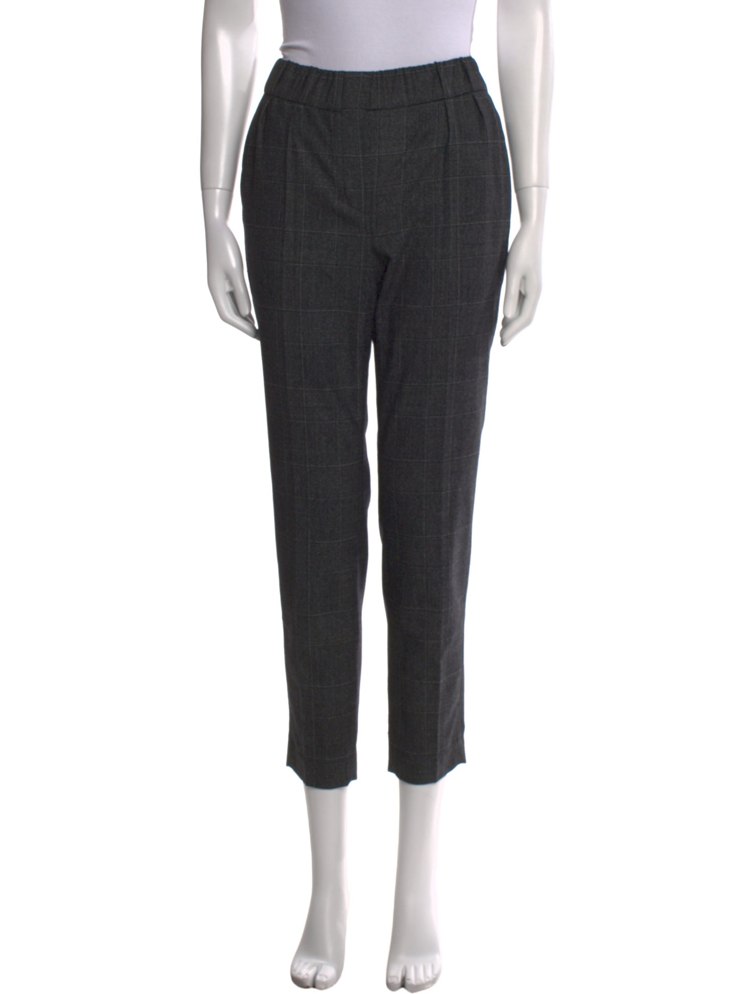 Brunello Cucinelli Wool Skinny Leg Pants