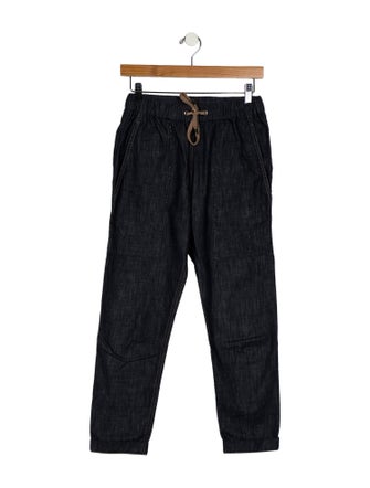 Brunello Cucinelli Mid-Rise Straight Leg Jeans