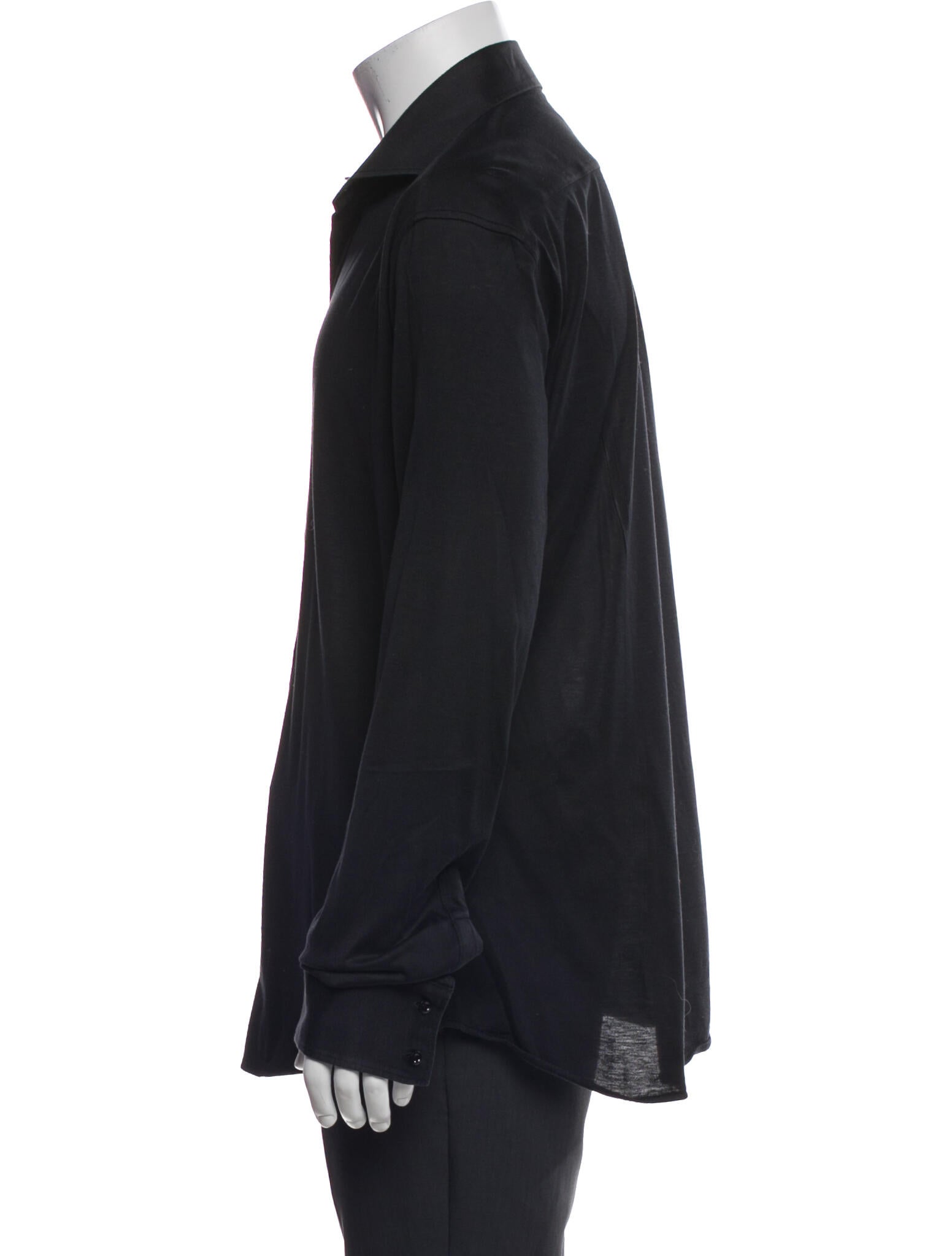 Brunello Cucinelli Silk Long Sleeve Shirt