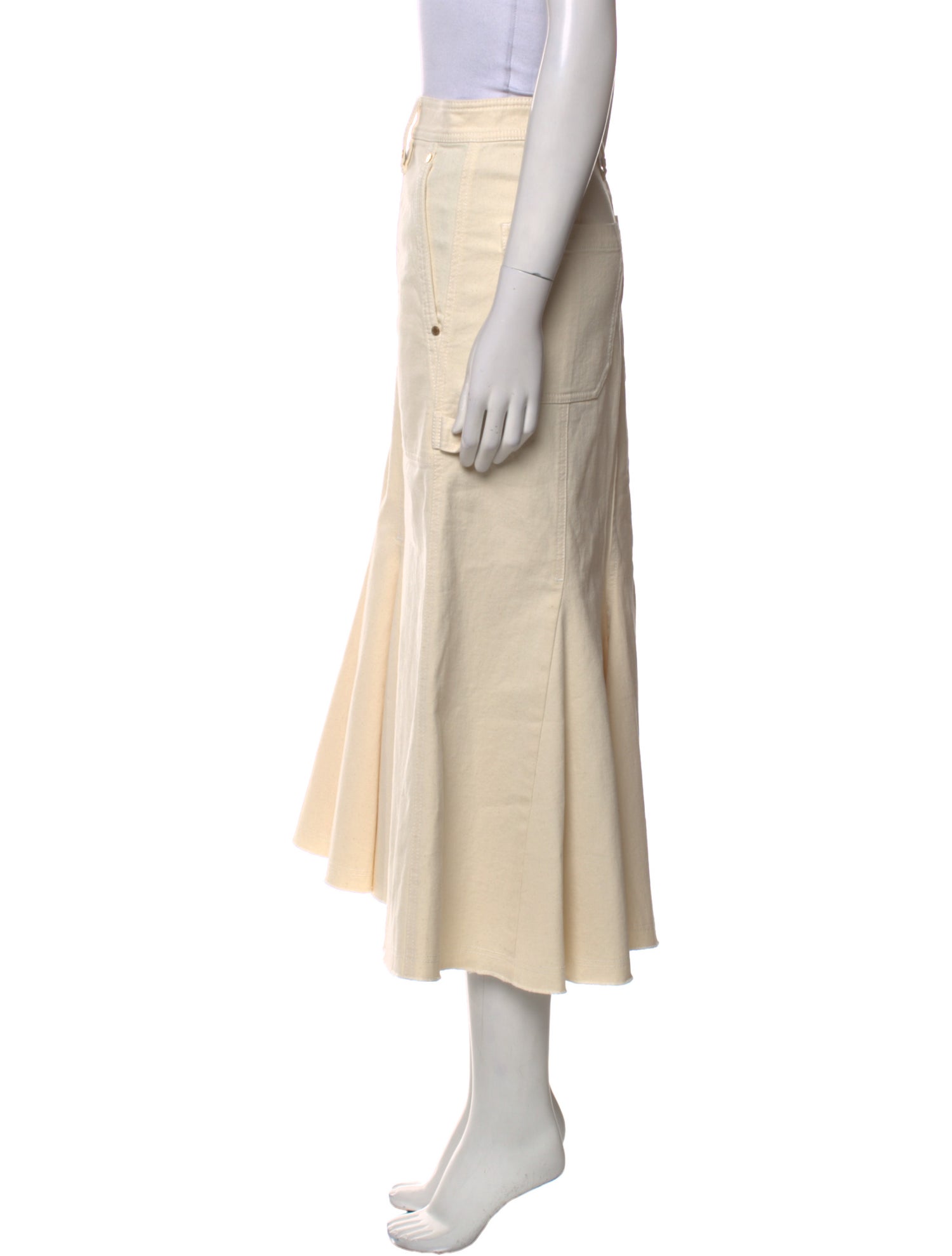 Brunello Cucinelli Midi Length Skirt