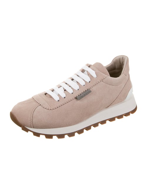 Brunello Cucinelli Suede Athletic Sneakers
