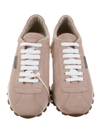 Brunello Cucinelli Suede Athletic Sneakers