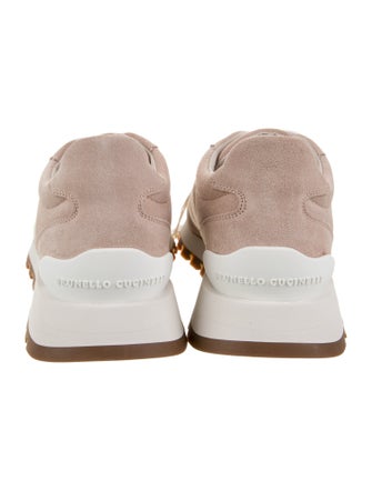 Brunello Cucinelli Suede Athletic Sneakers