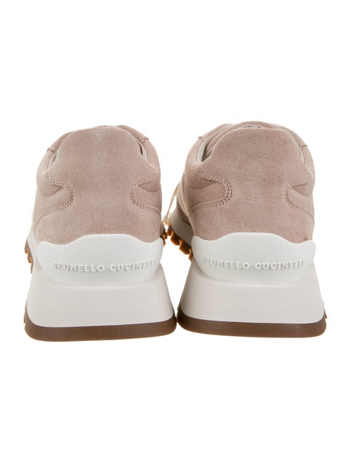 Brunello Cucinelli Suede Athletic Sneakers