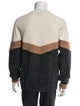 Brunello Cucinelli Virgin Wool Colorblock Pattern Pullover