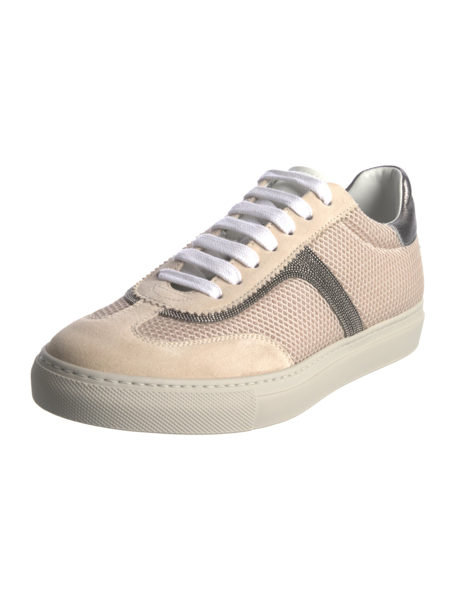 Brunello Cucinelli Monili Suede Sneakers