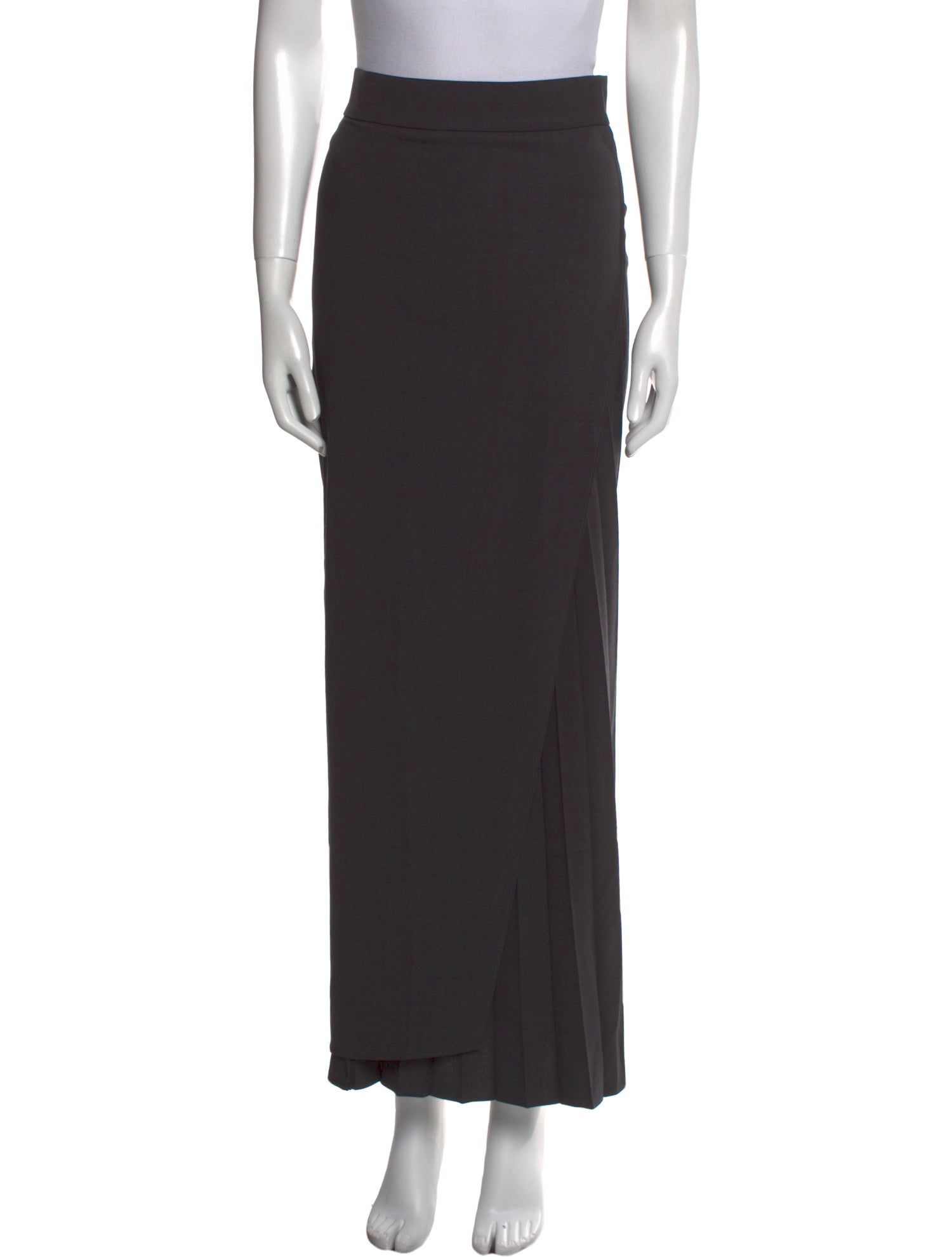 Brunello Cucinelli Pleated Accents Long Skirt