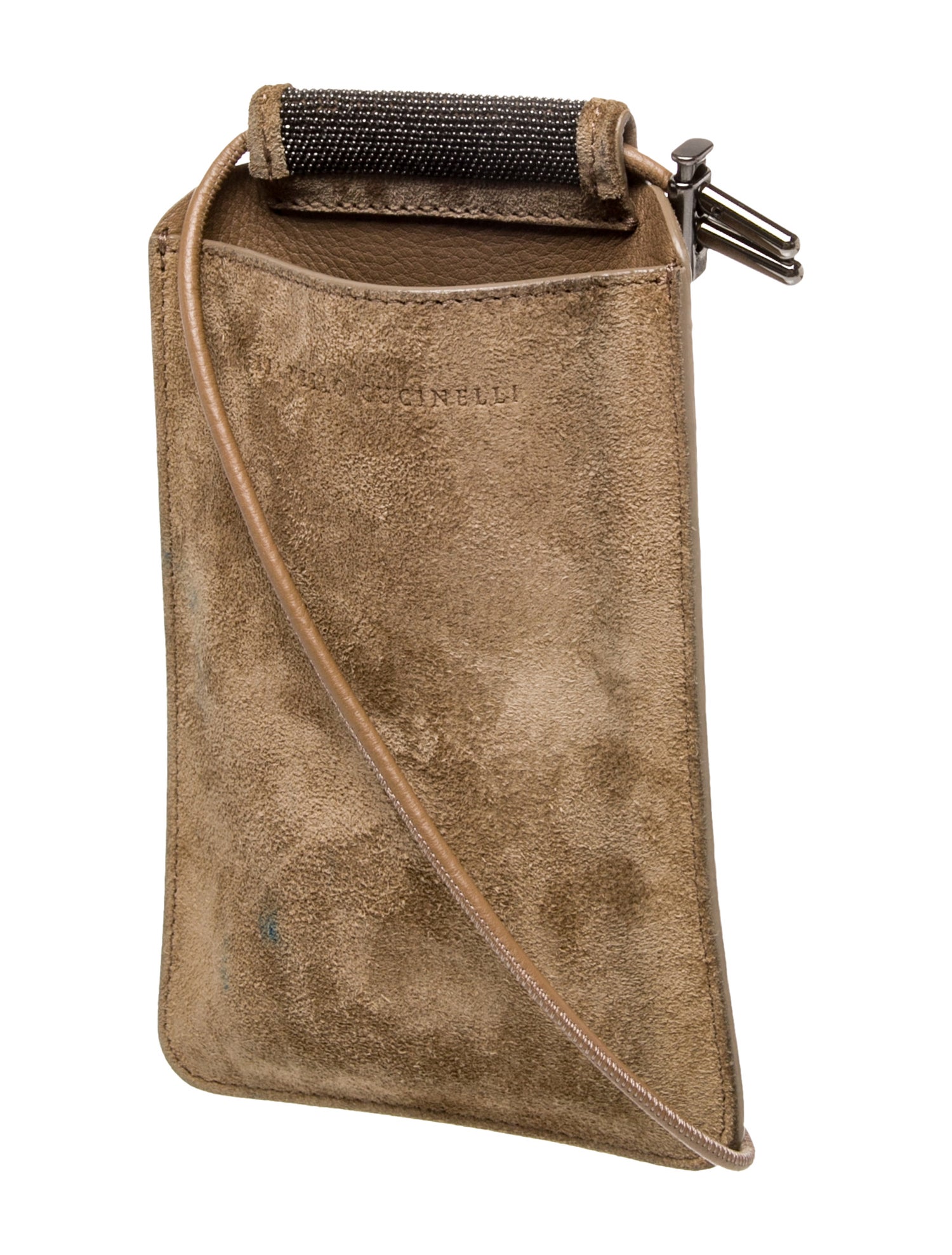 Brunello Cucinelli Suede Crossbody Bag