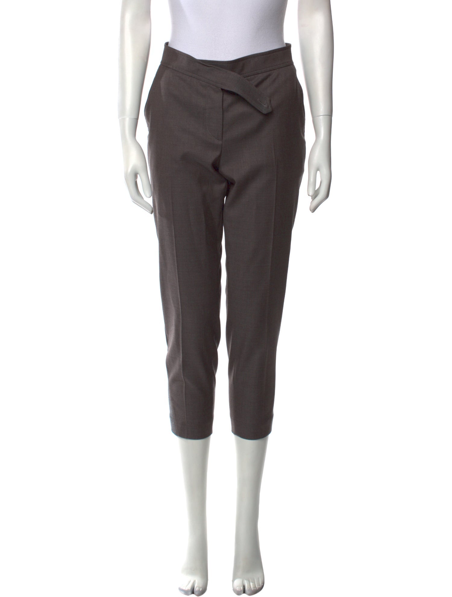 Brunello Cucinelli Virgin Wool Skinny Leg Pants