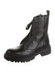 Brunello Cucinelli Monili Leather Combat Boots