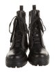 Brunello Cucinelli Monili Leather Combat Boots