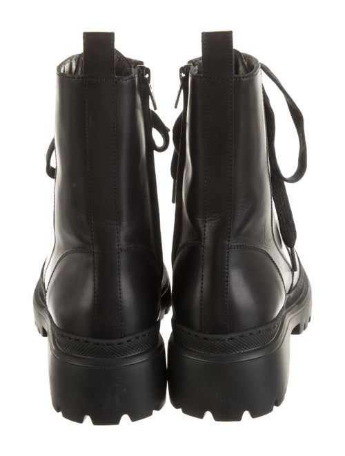 Brunello Cucinelli Monili Leather Combat Boots
