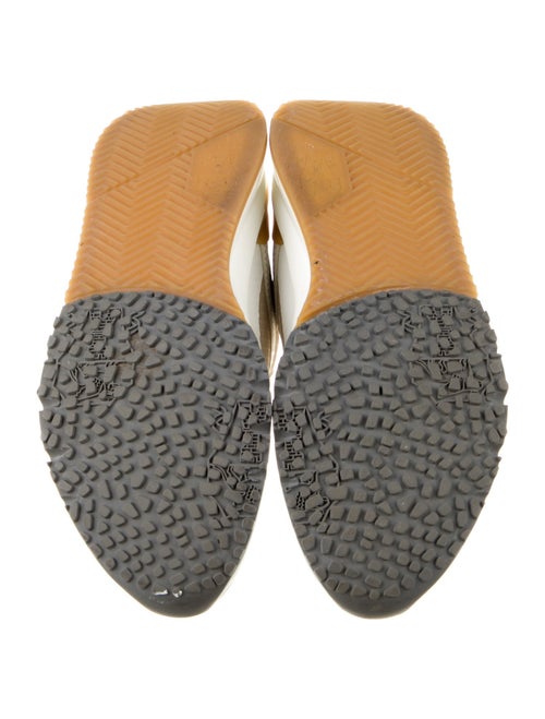 Brunello Cucinelli Colorblock Pattern Leather Trim Embellishment Athletic Sneakers