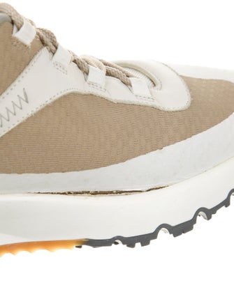 Brunello Cucinelli Colorblock Pattern Leather Trim Embellishment Athletic Sneakers