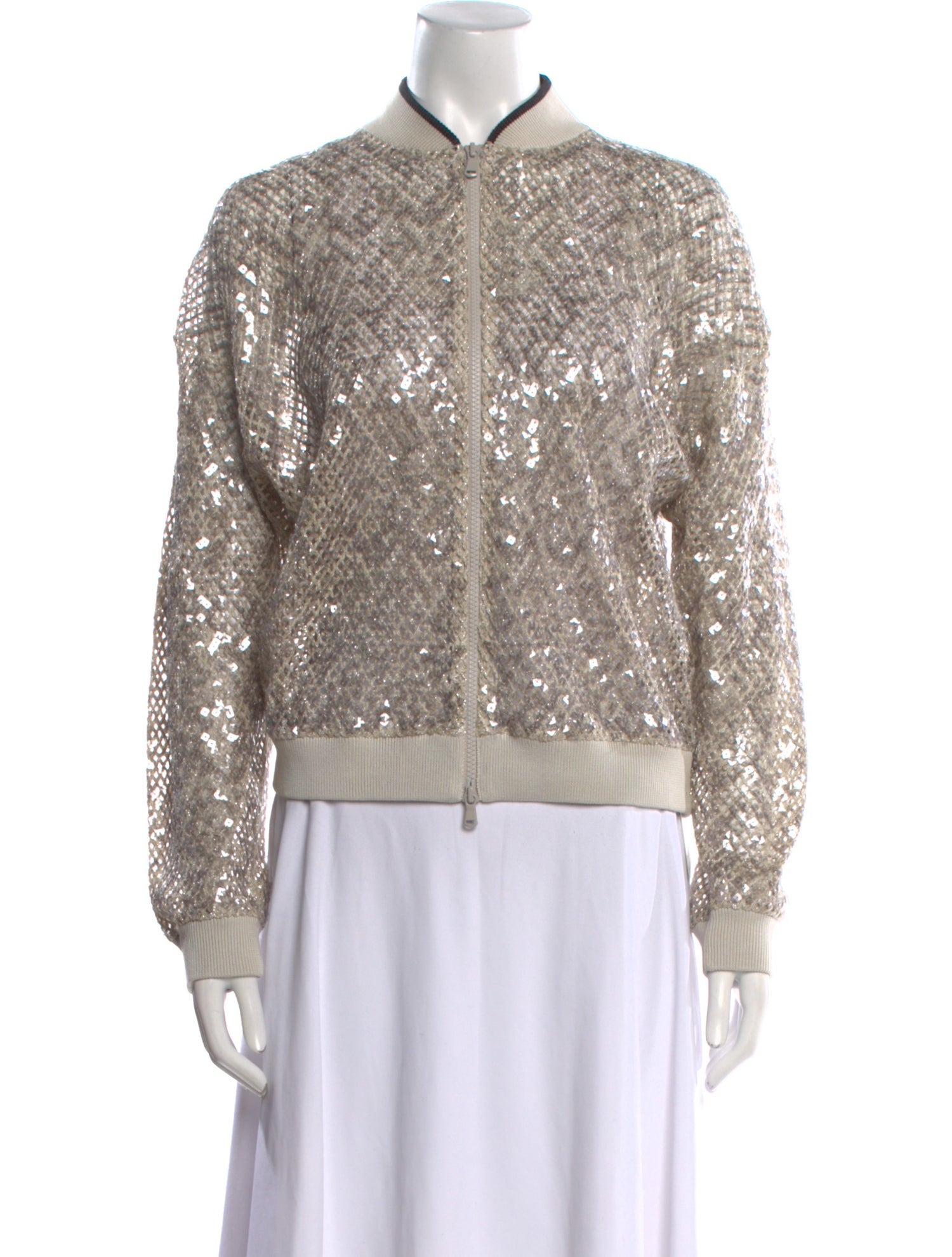 Brunello Cucinelli Mock Neck Sweater