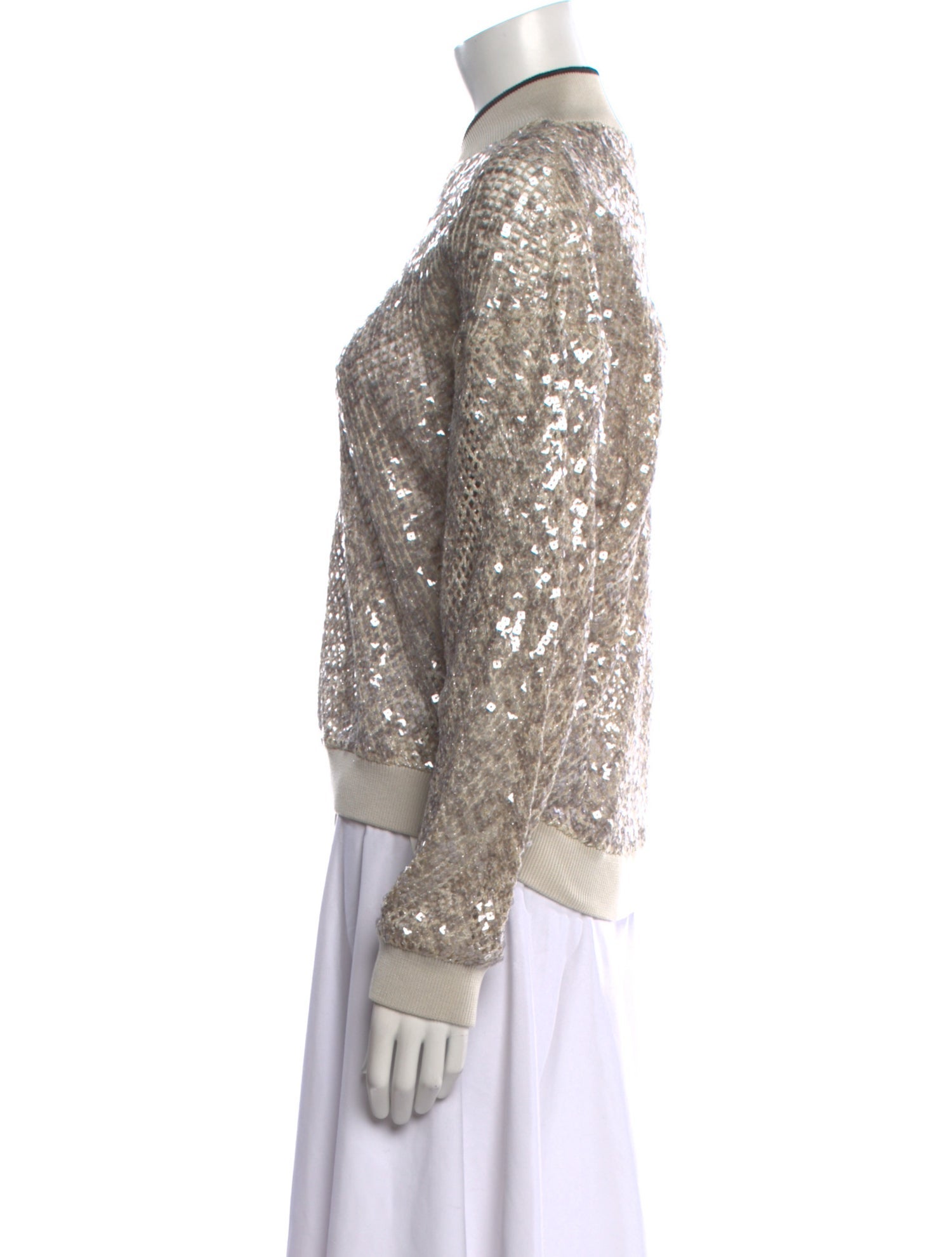 Brunello Cucinelli Mock Neck Sweater