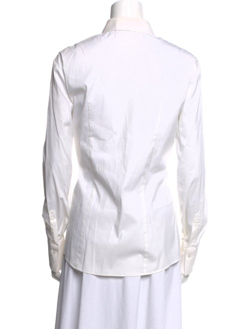 Brunello Cucinelli Long Sleeve Button-Up Top