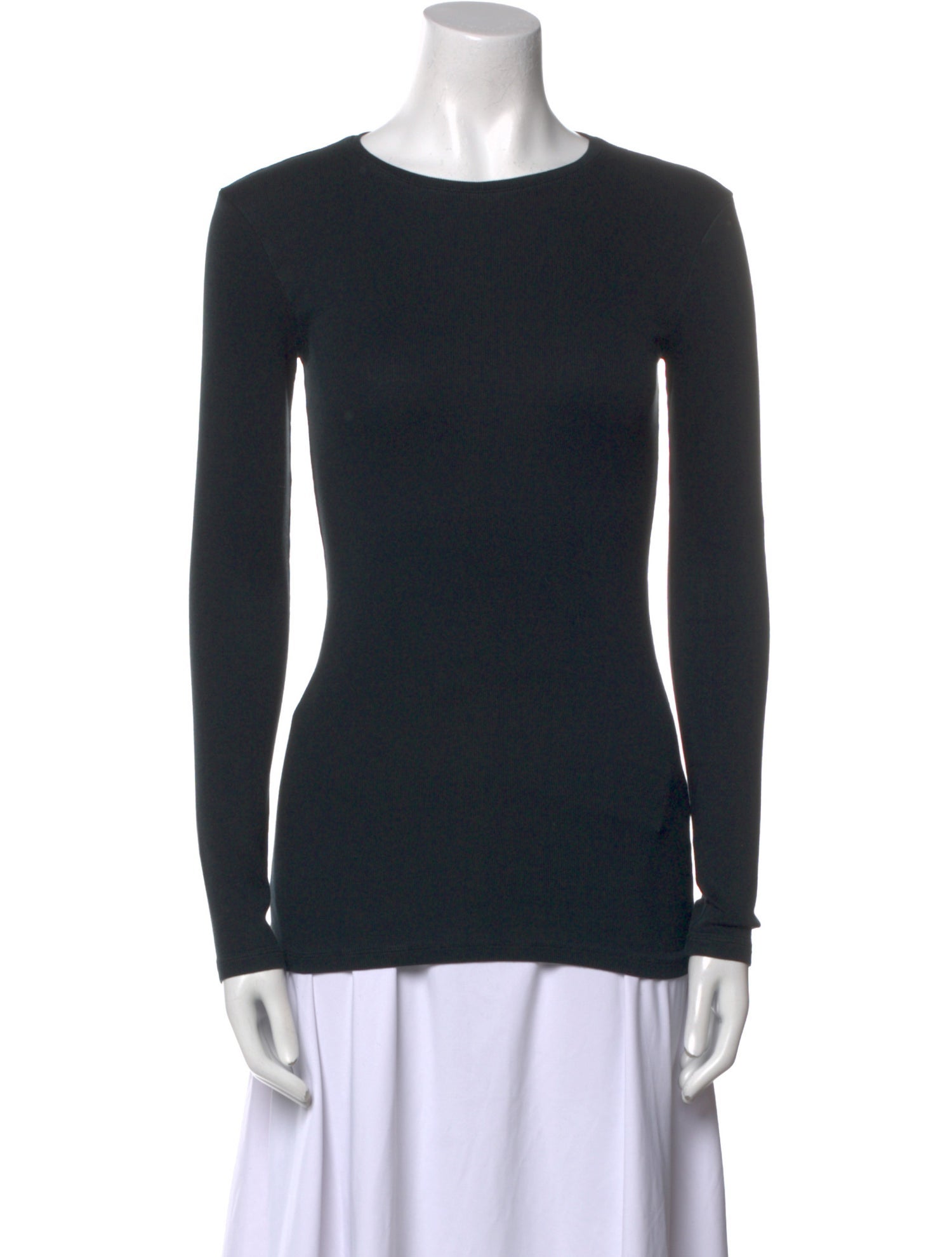 Brunello Cucinelli Crew Neck Long Sleeve Top