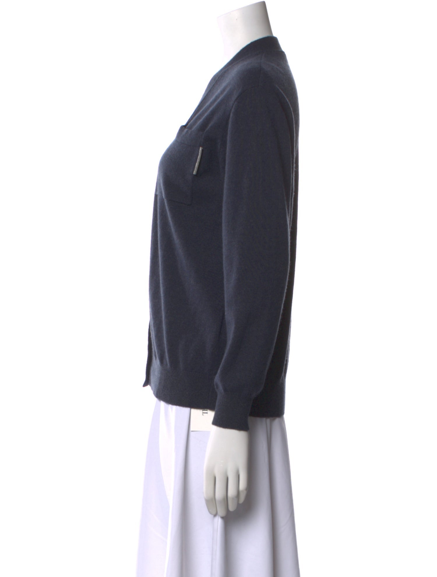 Brunello Cucinelli Cashmere V-Neck Sweater