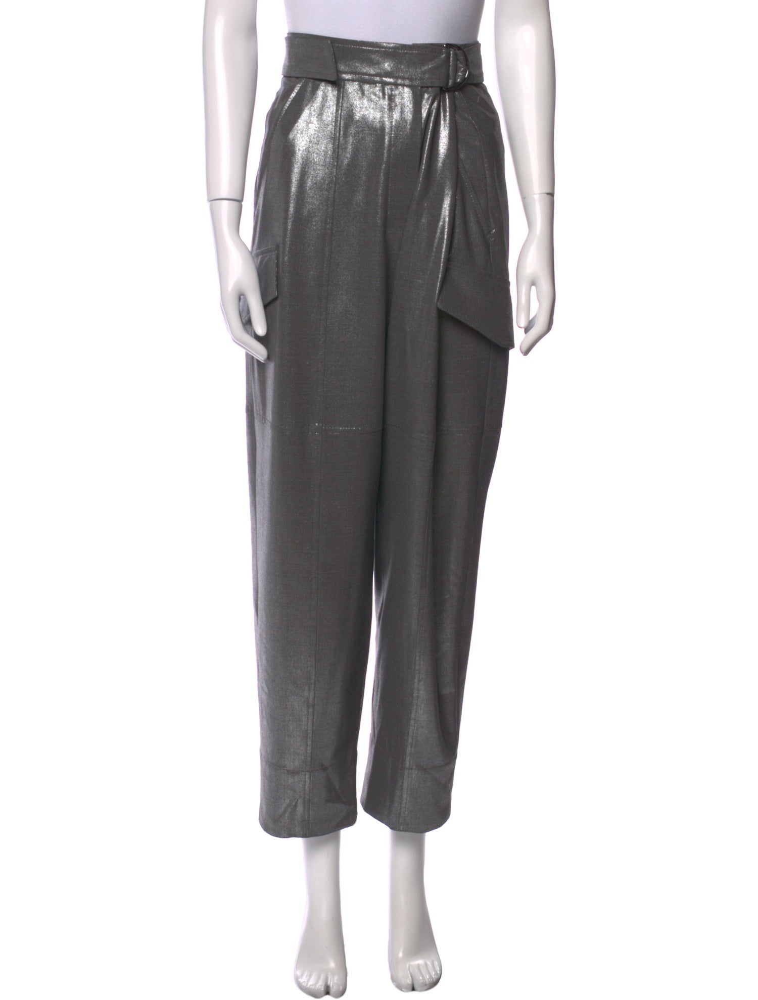 Brunello Cucinelli Virgin Wool Straight Leg Pants