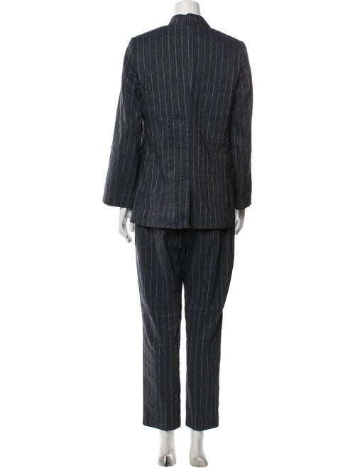 Brunello Cucinelli Linen Striped Pantsuit