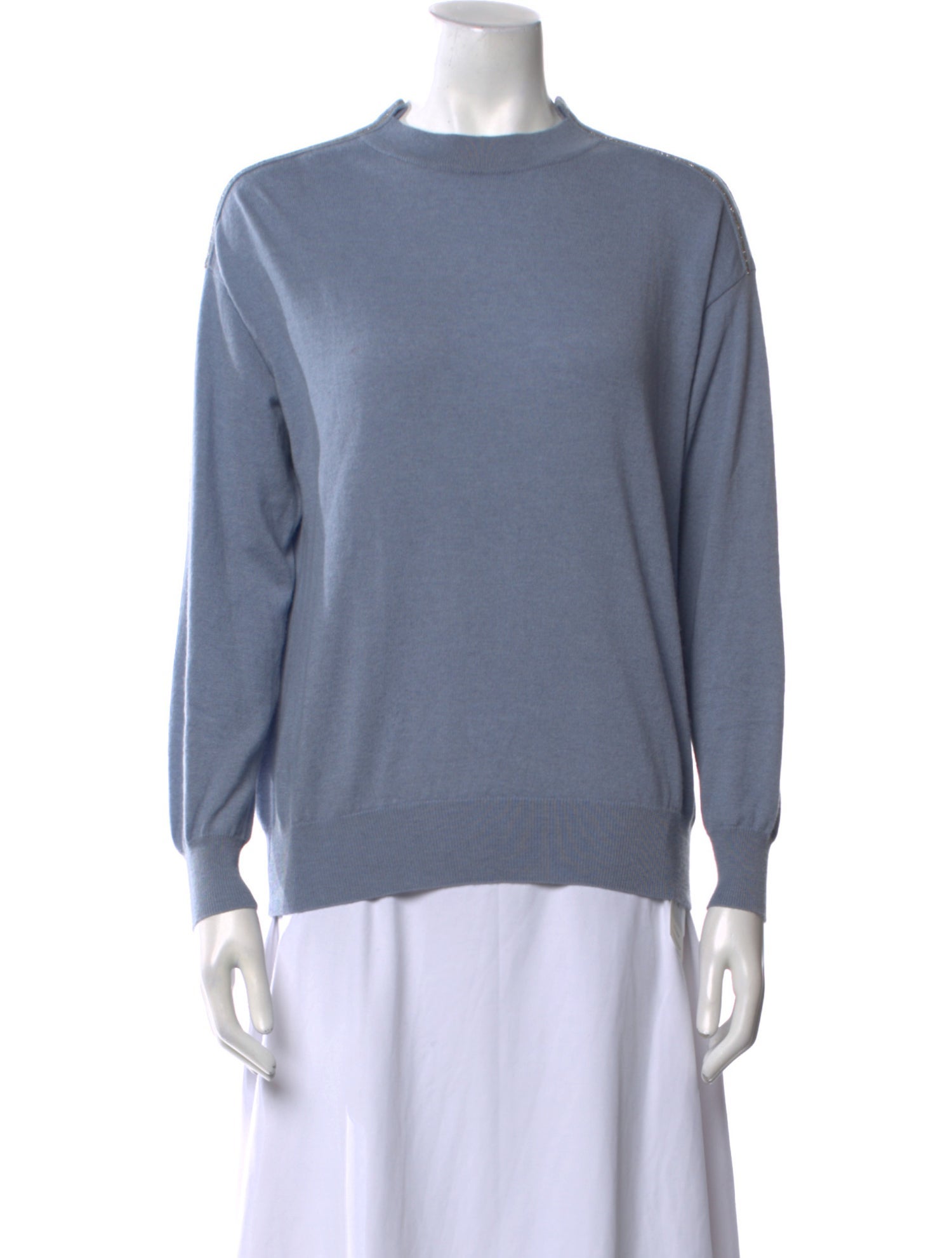 Brunello Cucinelli Cashmere Crew Neck Sweater