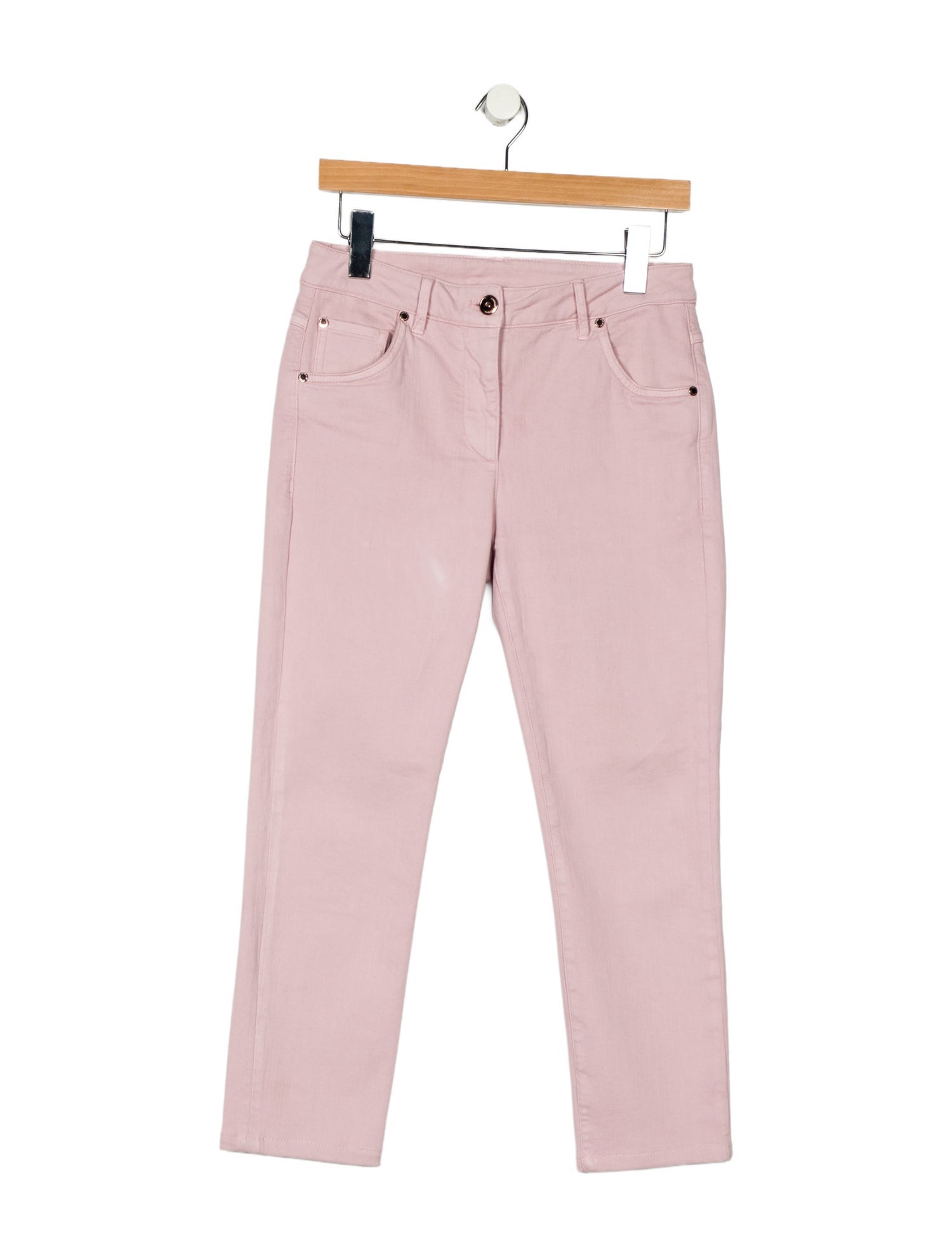 Brunello Cucinelli Mid-Rise Straight Leg Jeans