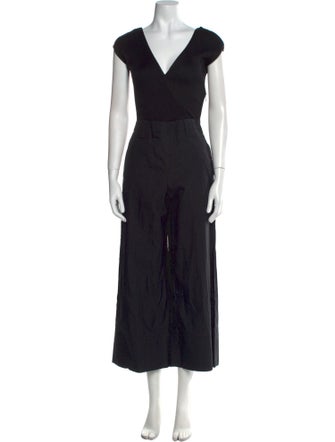 Brunello Cucinelli V-Neck Jumpsuit