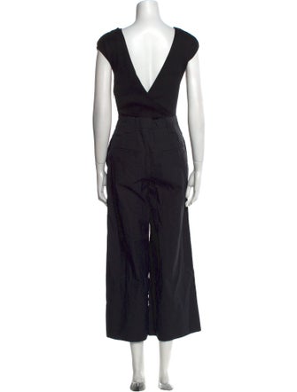 Brunello Cucinelli V-Neck Jumpsuit