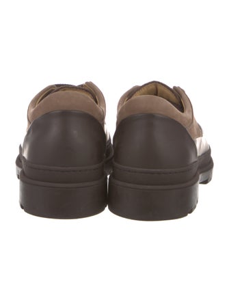 Brunello Cucinelli Leather Hiking Boots