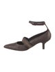 Brunello Cucinelli Monili Suede Pumps