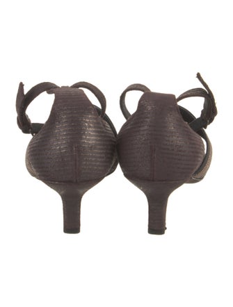 Brunello Cucinelli Monili Suede Pumps