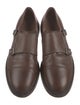 Brunello Cucinelli Leather Monk Straps