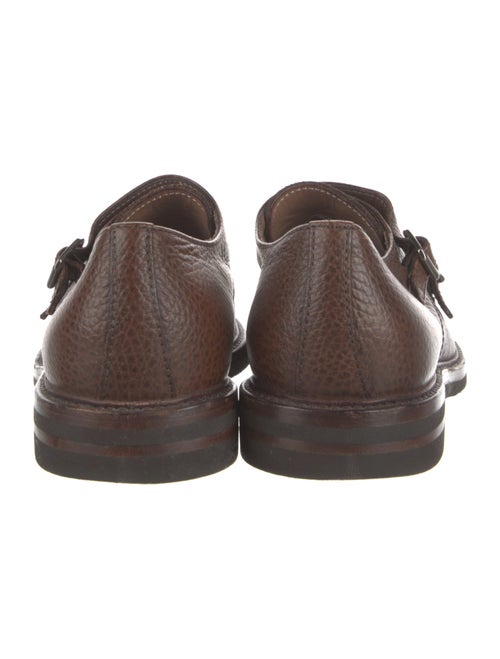 Brunello Cucinelli Leather Monk Straps