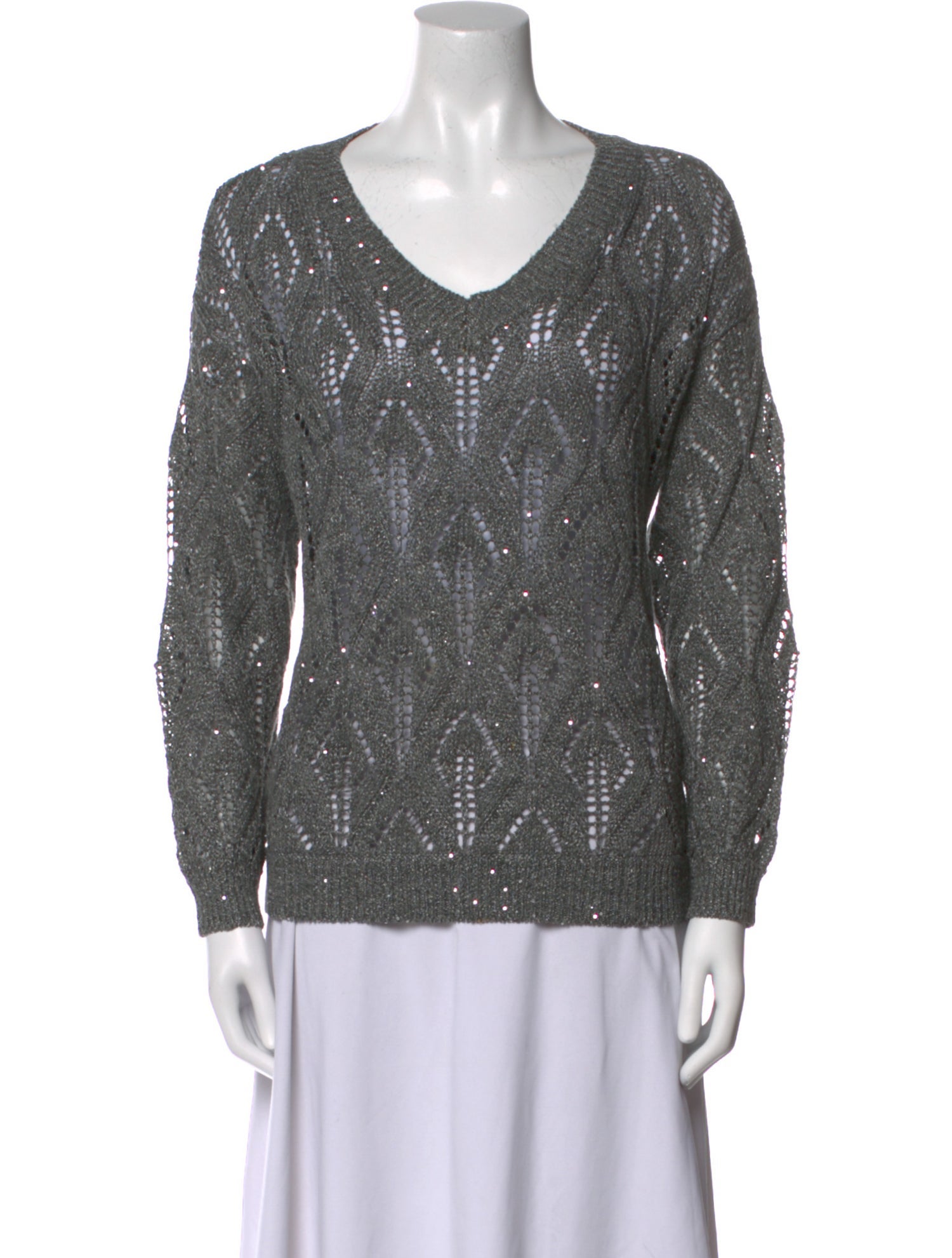 Brunello Cucinelli V-Neck Sweater