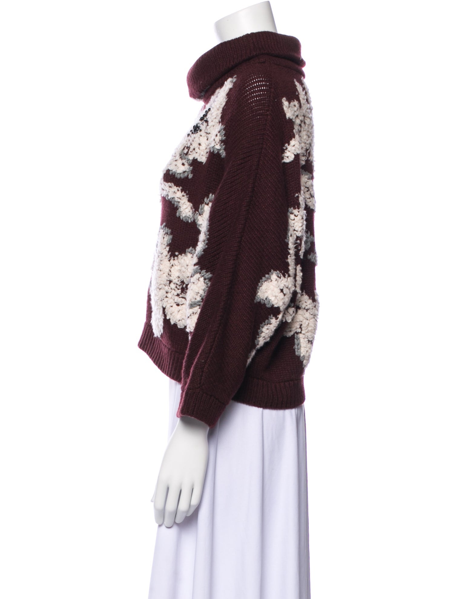 Brunello Cucinelli Cashmere Printed Sweater