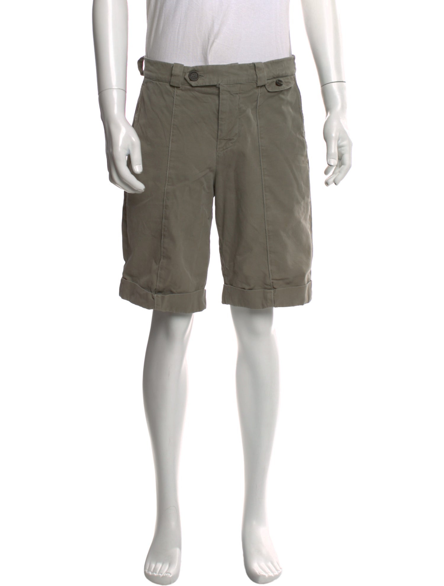 Brunello Cucinelli Flat Front Shorts