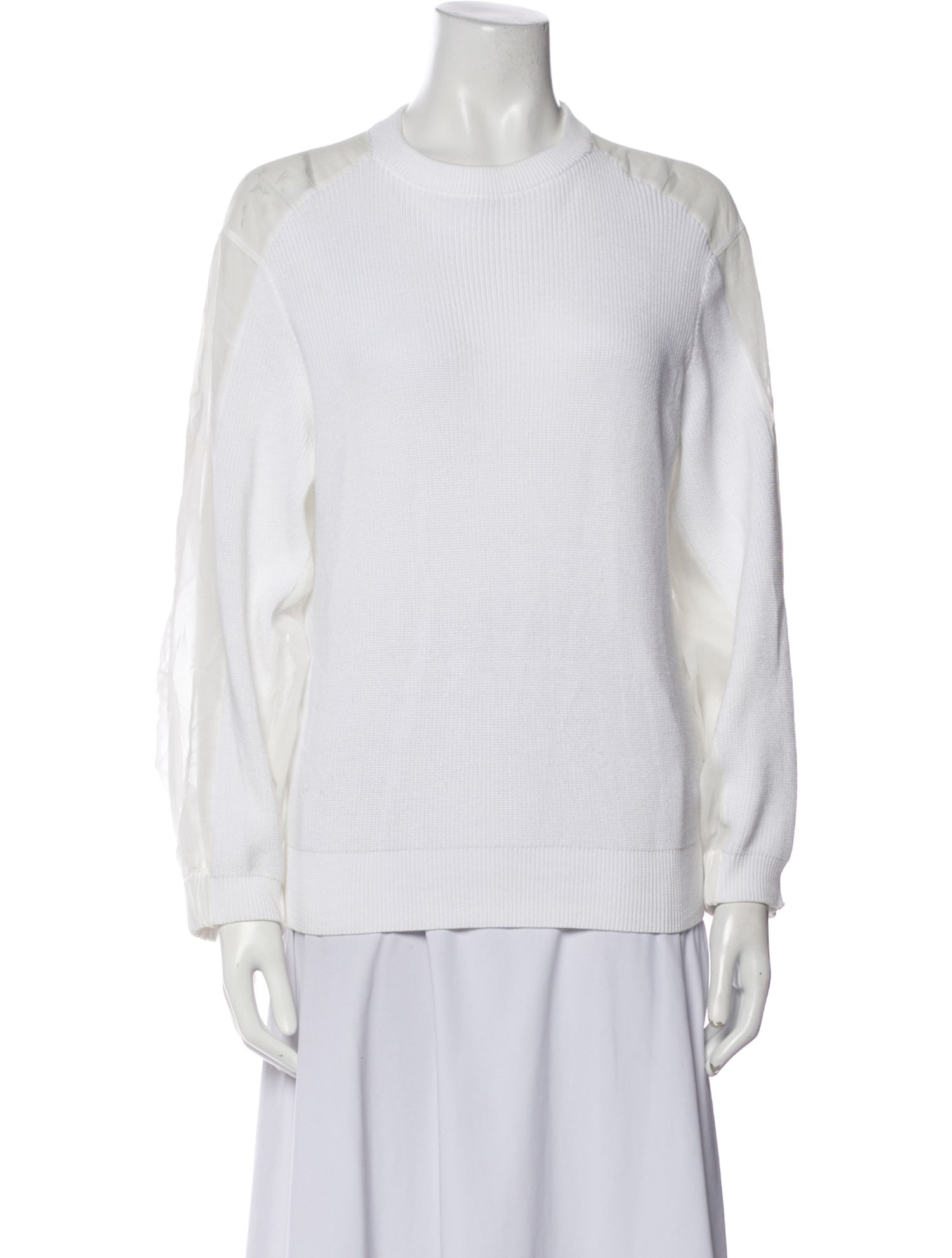 Brunello Cucinelli Crew Neck Long Sleeve Sweatshirt