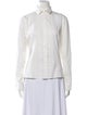 Brunello Cucinelli Long Sleeve Button-Up Top