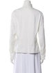 Brunello Cucinelli Long Sleeve Button-Up Top
