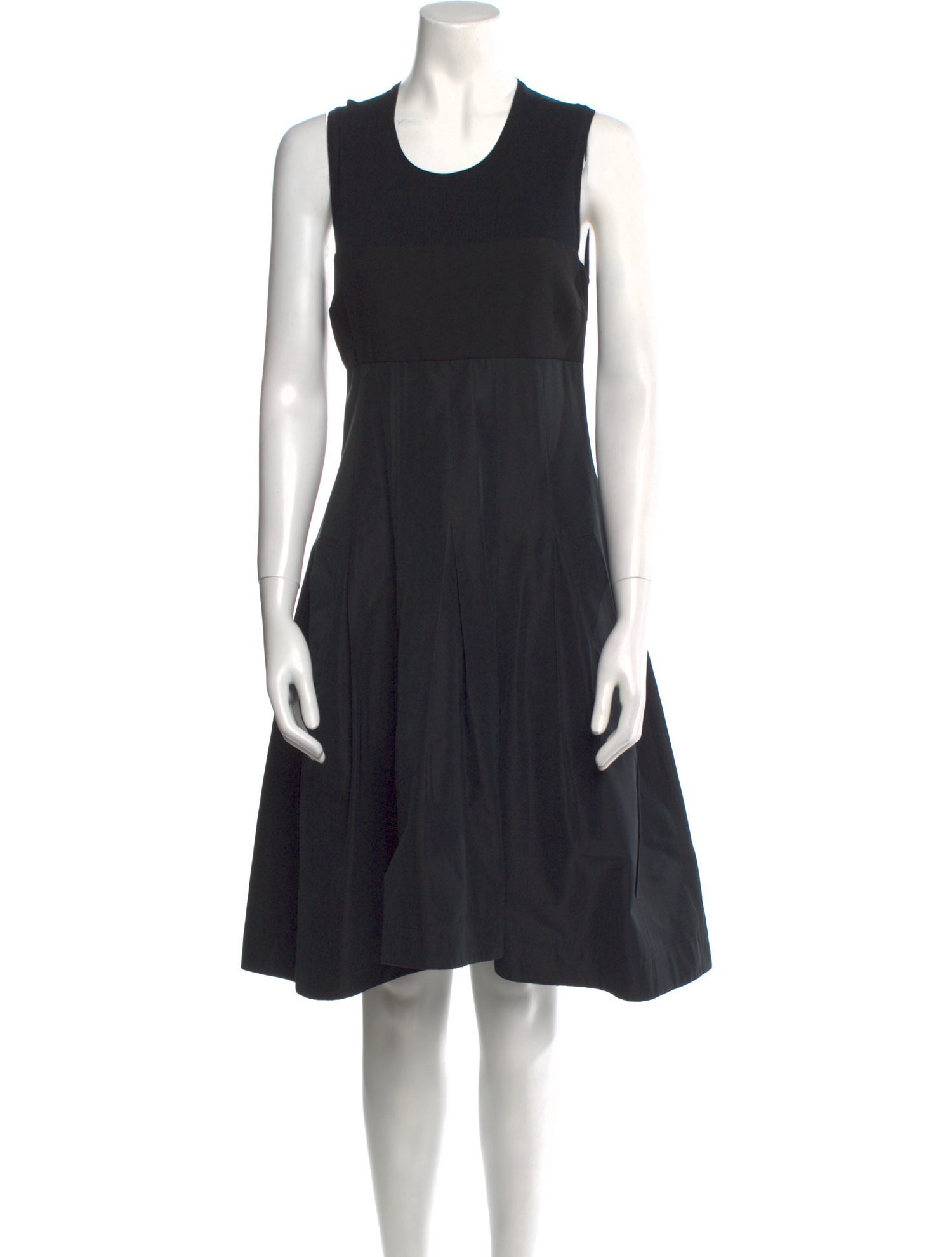 Brunello Cucinelli Scoop Neck Knee-Length Dress