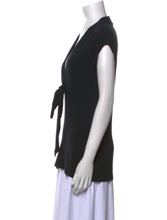 Brunello Cucinelli V-Neck Short Sleeve Top