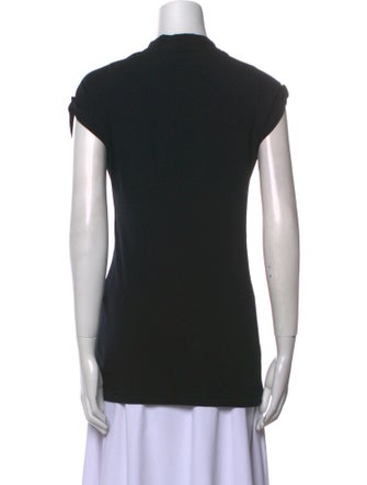 Brunello Cucinelli V-Neck Short Sleeve Top