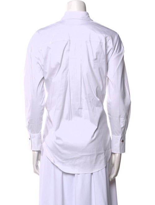 Brunello Cucinelli Long Sleeve Button-Up Top