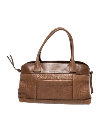 Brunello Cucinelli Leather Shoulder Bag Large