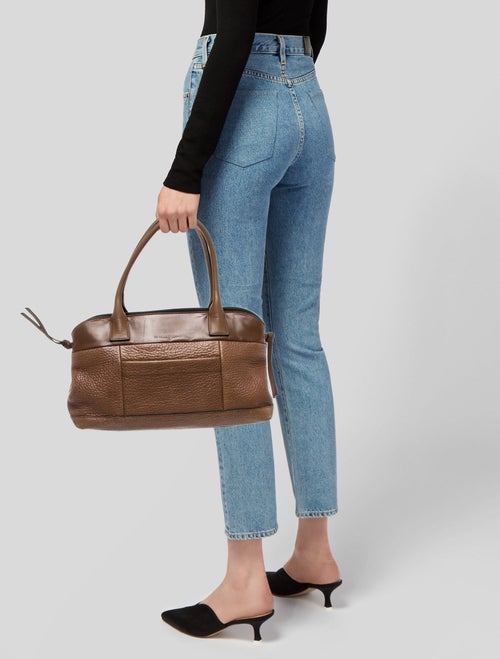 Brunello Cucinelli Leather Shoulder Bag Large