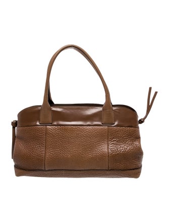 Brunello Cucinelli Leather Shoulder Bag Large